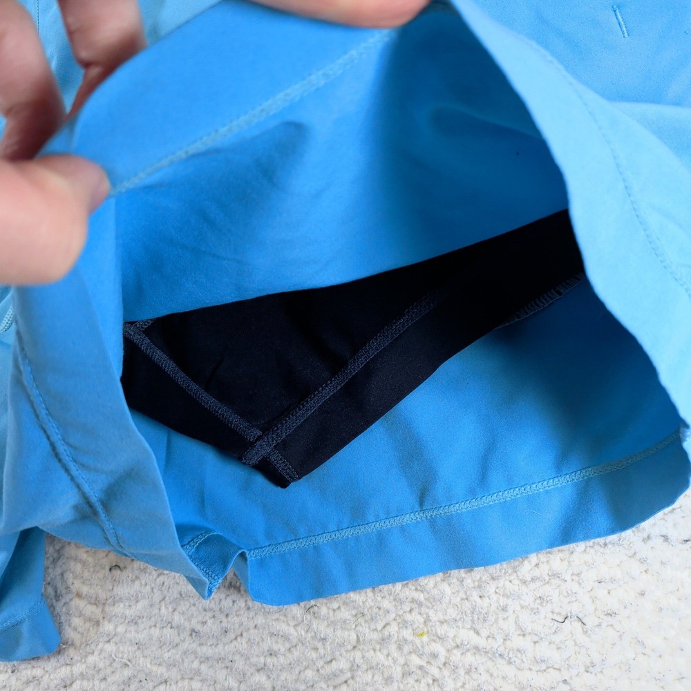 Birddogs Boomstick Classic Gym Shorts Blue Black Mens XL Built-in Liner Zipper - Picture 3 of 4